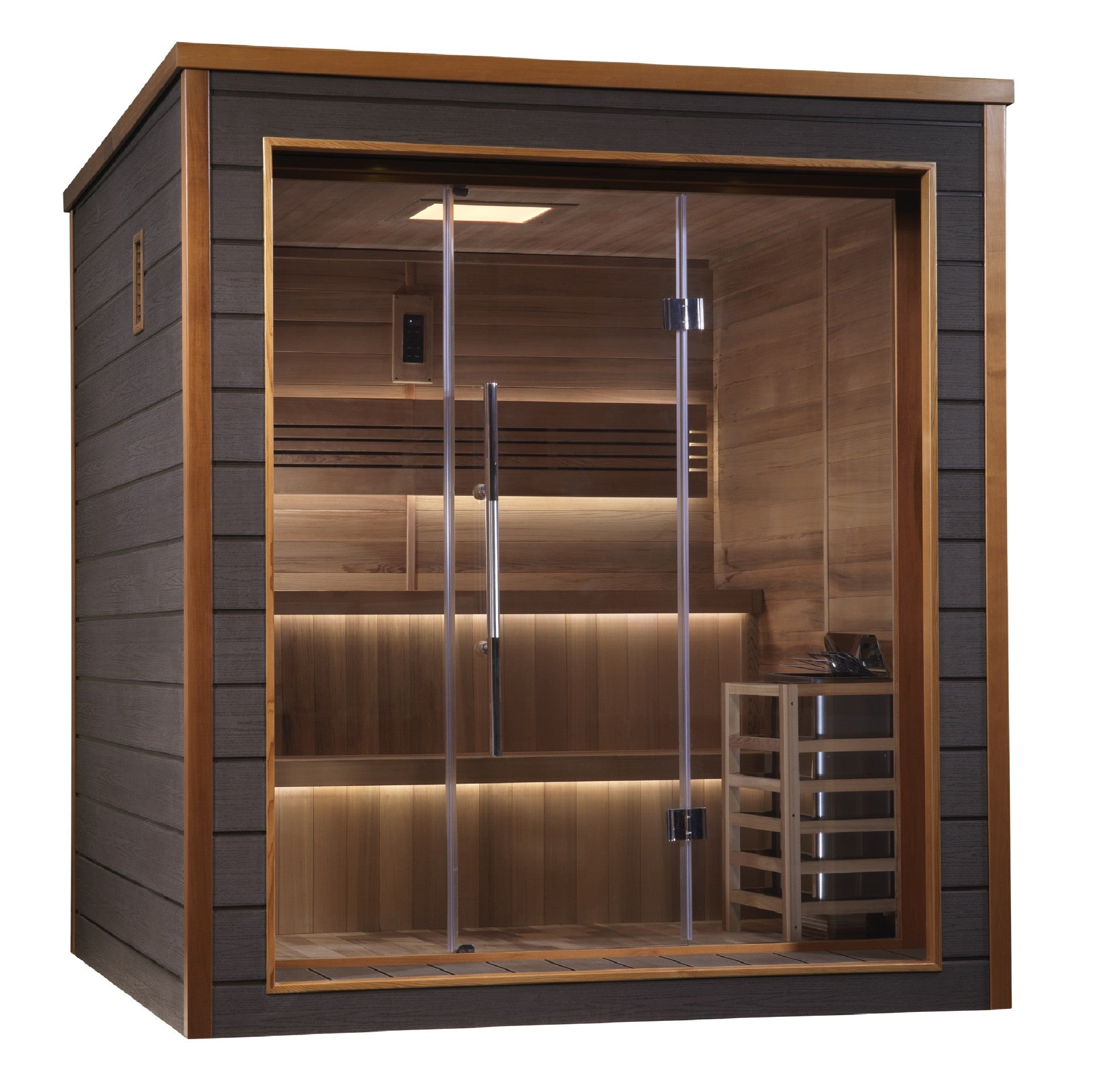 Golden Designs "Bergen" 6-Person Outdoor Traditional Sauna