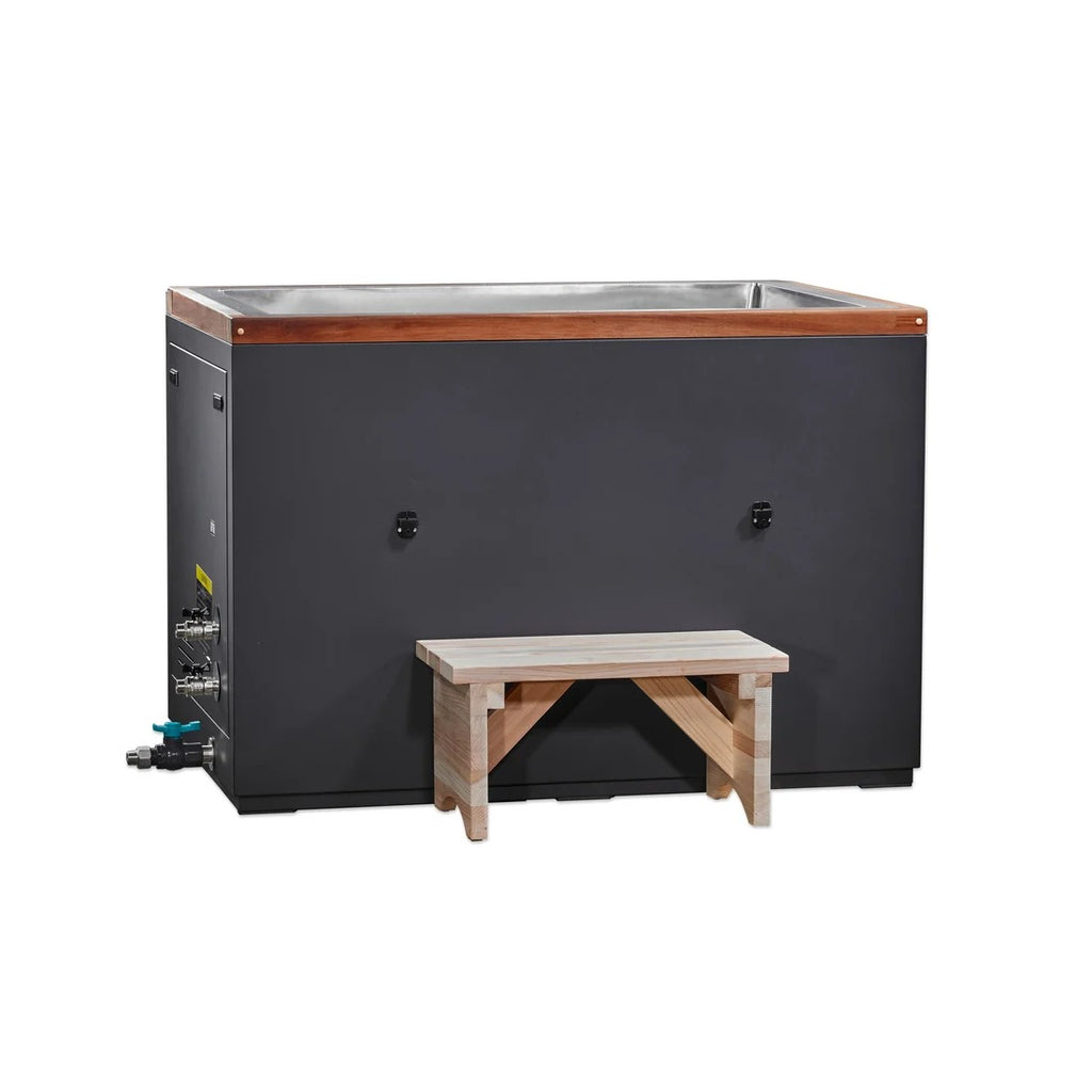 CUBOID Nano-Coated Stainless Cold Plunge — Complete System (Chiller Included)