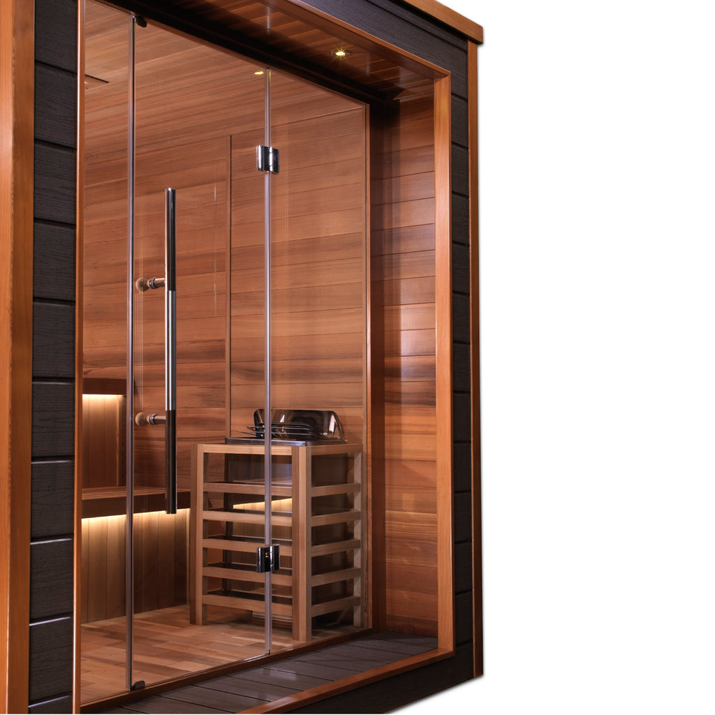 Golden Designs "Bergen" 6-Person Outdoor Traditional Sauna
