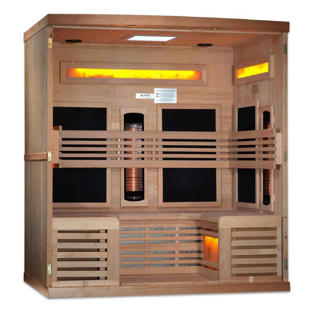 Golden Designs 6-Person Full Spectrum Infrared Sauna