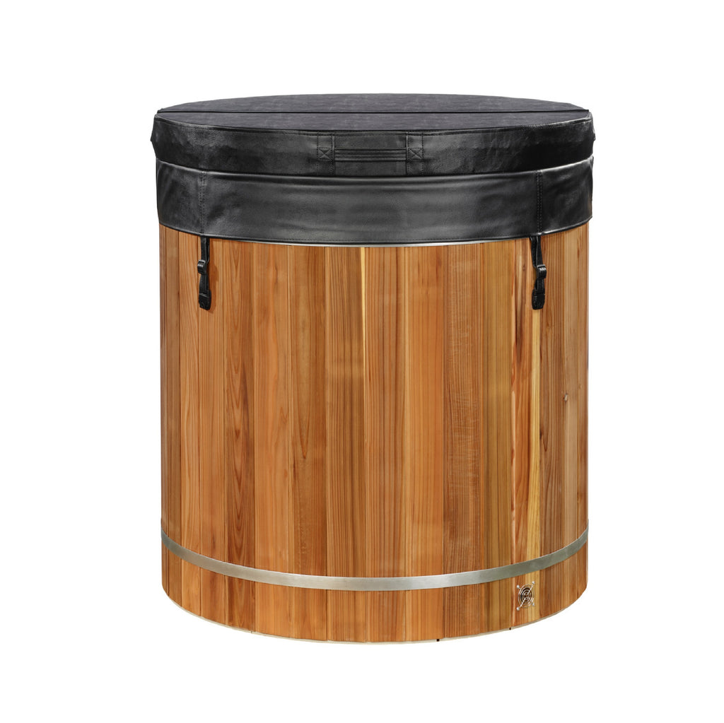Stainless Cold Plunge Barrel — Complete System (Chiller Included)