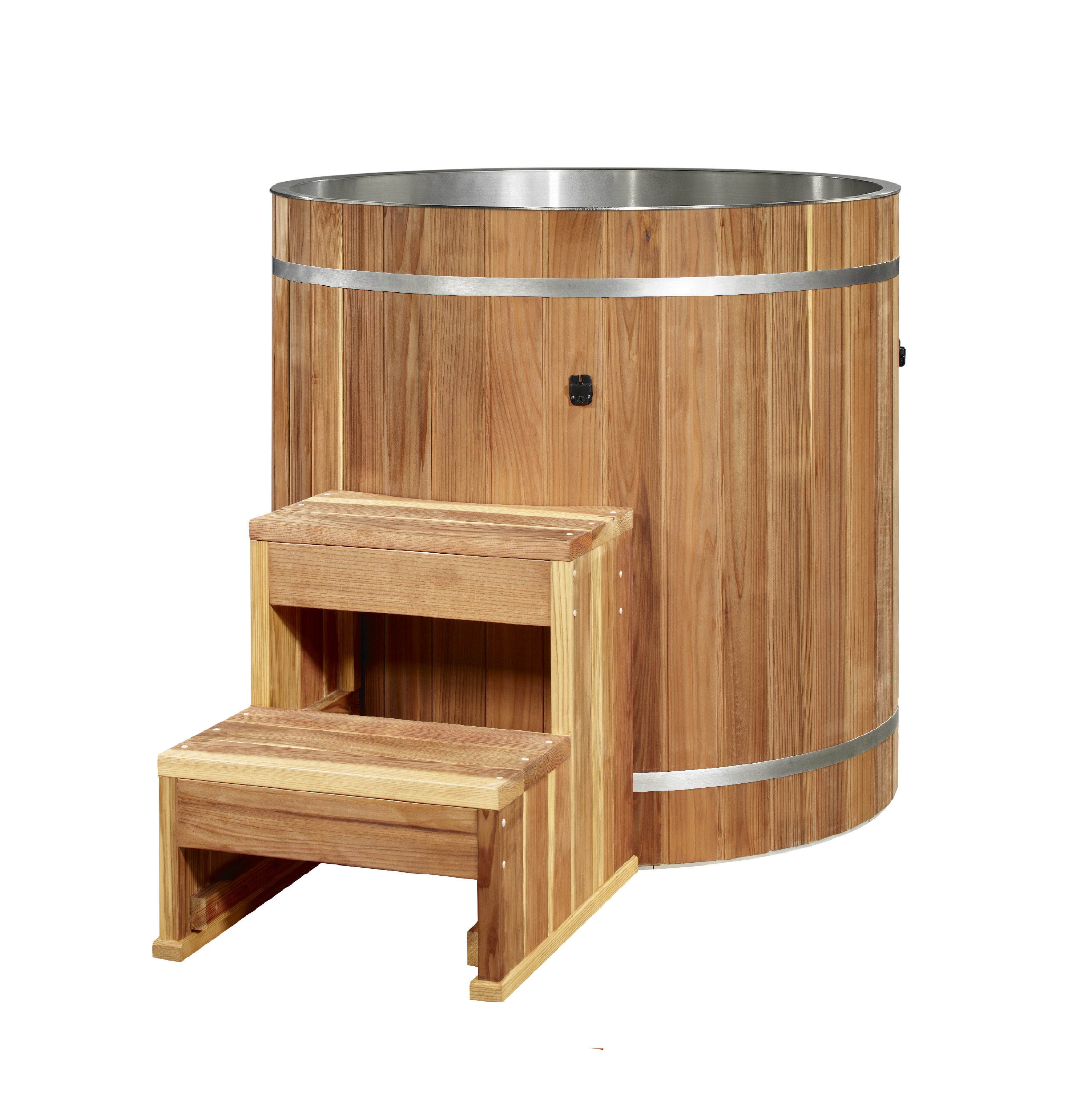 Stainless Cold Plunge Barrel — Complete System (Chiller Included)