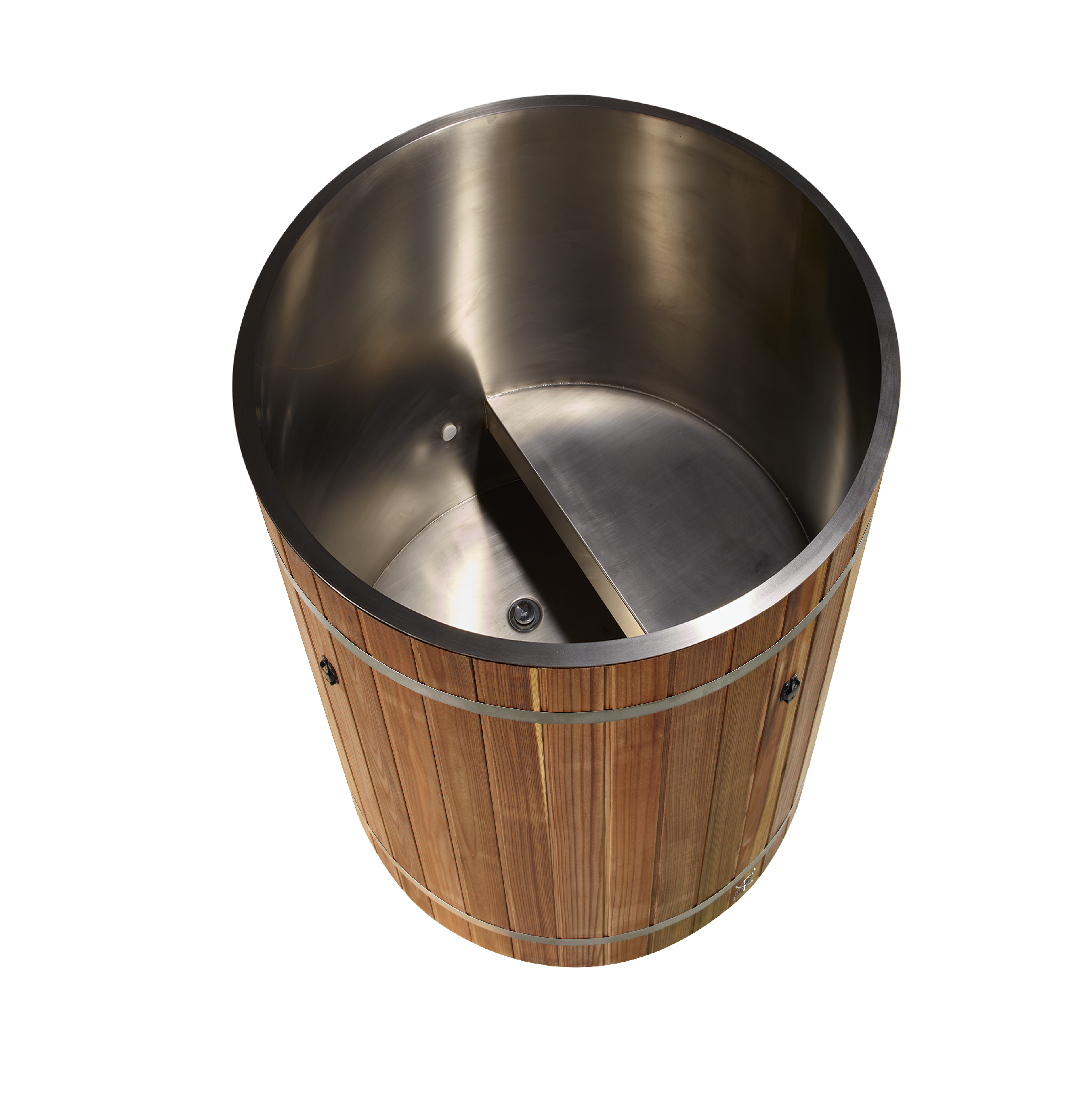 Stainless Cold Plunge Barrel — Complete System (Chiller Included)
