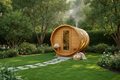 Cedar Barrel Sauna — Outdoor 2-Person